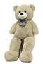 180-190 cm Giant Boy Cute Plush Bear with Bow Tie - Special Gift for Lover, Spouse, or Friend - 5