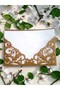 30 Pack Lace-Looking Kraft Open-Front Decorative Pocket Envelopes Invitation Envelopes 13X18 cm Compatible with Invitations - 6