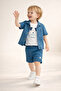 Baby Boy Summer 3-Piece Set – Sleeveless Cotton Undershirt with Dog Print (6-24 Months)