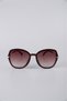 Women's Geometric Framed Combined Sunglasses Brown Gg25Lvet2308R03 - 3