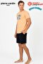Paris Premium Men's 100% Cotton Printed Summer Comfortable Cut Shorts Pajama Set - 2
