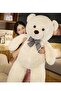180-190 cm Giant Boy Cute Plush Bear with Bow Tie - Special Gift for Lover, Spouse, or Friend - 4
