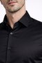 Slim Fit Long Sleeve Easy Iron Cotton Satin Men's Shirt - 3