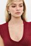 V-Neck Basic Top - 5