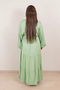 Green Tiered Full-Length Maxi Dress - 2