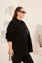 Women's Coat 9855 Black - 3