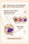 Girl's Teddy Bear Straw Bag 12 cm Cross Strap Cute Design Shoulder Bag / Gift - 5