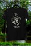Yeah! Printed Circular Neck Cotton Oversize Fit Unisex Short Sleeve T-Shirt