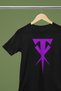 Undertaker Symbol Printed Circular Neck Cotton Oversize Fit Unisex Short Sleeve Tshirt - 4