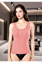 Women's Cotton 4-Piece Button Detailed Camisole Undershirt Set - Breathable & Soft Texture - 2