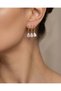 Orlina Triple Look Drop Stone Dangle Xuping Earrings - 2