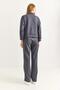 Women's Modal Stripe Detailed Tracksuit Set Gray - 4