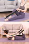 3 Loop Yoga Leg Body Stretching Belt Posture Corrector Humpback Relief Exercise Fitness Band - 6