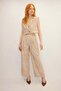 Pocket Detailed Suit Beige