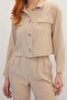 Pocket Detailed Double Suit Beige - 2