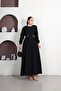 Modal Summer Dress with Buckle Detail - 5