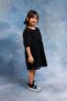 Girl's Balloon Sleeve Brode Dress – 100% Cotton Lined - 3