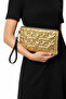 Pack of 2 Bags Star Patterned Portfolio Handbag Clutch Bag with Wrist Strap - 7