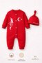 2-Piece Baby Romper Set, National Holidays Special Series Ataturk Printed Newborn Baby Romper Hat Set Unisex - 6
