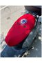 Alpina Red Combed Cotton Motorcycle Seat Cover 1St Quality Lycra Combed Cotton Washable - 3