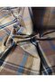 Coffee Beige Navy Blue Jacquard Knitted Fabric 150X250Cm - 3
