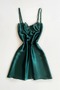 Chest Lace Detailed Satin Nightgown - 3