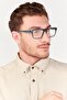 Men L2951 410 Square Eyeglasses, Navy - 2
