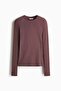 Pima cotton jersey top - 4
