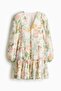 Balloon-sleeved tunic dress - 5