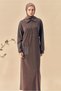 Shirt Collar Track Suit Dress 46339 - 4