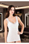 Women's 3-Piece Cotton & Modal Padded Lace Detailed Athlete Set - Soft Textured & Breathable Fabric - 2