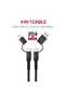 4 In 1 Cable USB and Type C Type C and Lightning Cable - 8