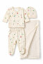Cosmic Dreams Newborn Hospital Discharge Set 100% Cotton - 4 Pieces - 2