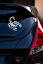 Scorpion Car Sticker – Car Window Hood Engine Sticker with Detailed Scorpion Figure 15X15Cm - 3