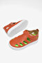 Children's Unisex Orange Light Sole Comfortable Velcro Sandals - 3
