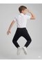 School Children's Sweatpants Black 2 Thread Lycra Seasonal - 3