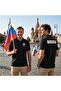 Russia Russian Polo Collar T-Shirt