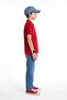 Boy's Polo Neck T-shirt - 5