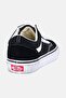 Men Old Skool Lace Up Skateboard Shoes, Black - 3
