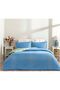 New Season Cotton Seç & Ser Double Duvet Cover Set Lureva Blue - 2