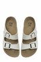Women's Buckle-Strapped Cork Sole Anatomical Daily Slippers Vy-985 - 4