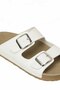 Women's Double Buckle Cork Sole Anatomical Daily Slippers Rs-7 - 2