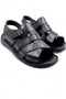 Men's Inner-Outer Genuine Leather Comfortable Soft Orthopedic Sole Lightweight Daily Sandals - 2