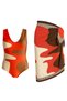 Pareolu Patterned V-Neck Swimsuit
