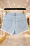 🖤   Lavin's Luxury Ripped Detailed Jean Shorts – Premium Summer Collection - 2