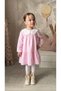 Girl's Collar Detailed Woven Dress