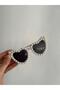 White Pearl Heart Bridal Glasses, Bride Trend after Party Wedding Henna Fun Glasses - 2