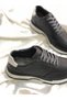 Radu Gray Genuine Leather Daily Sports Shoes - 5