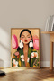 One Piece Wooden Framed Painting Tk3825 - 2