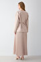 Pleated Skirt Jacket Set 32-2653 - 8
